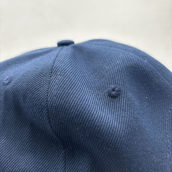 Vintage SnapBack Hat 90s Dole Patch On Side Red Hello Blue - Picture 6 of 10